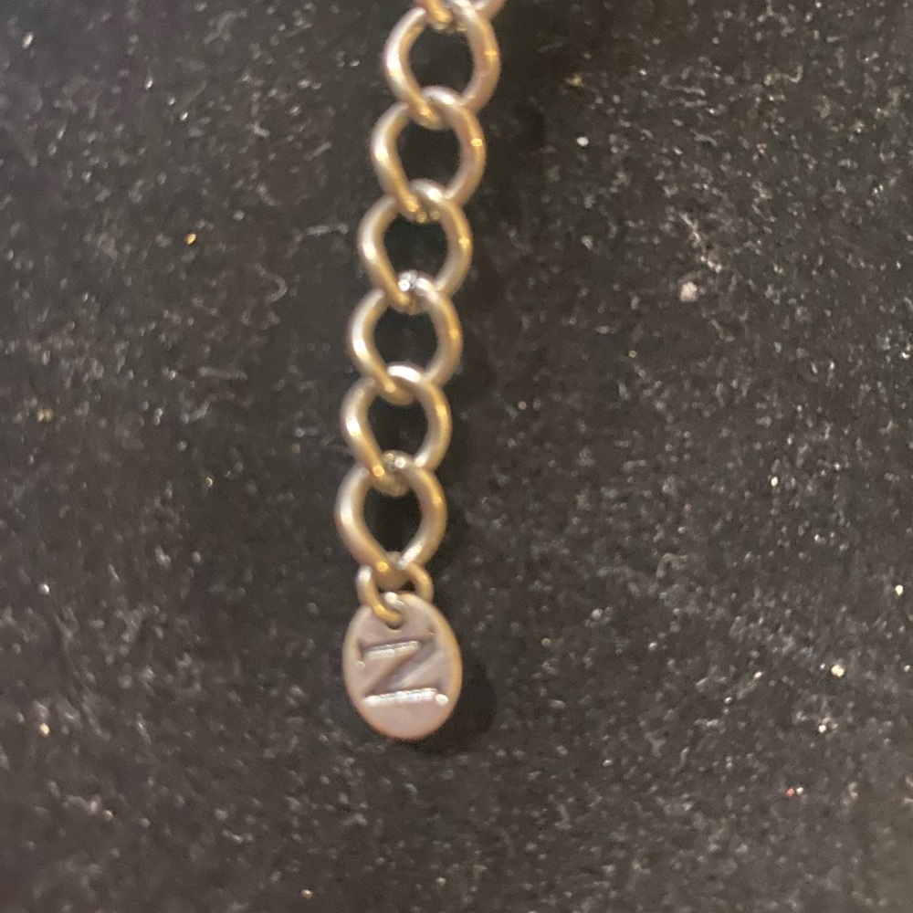 Napier Large Gunmetal Multi-cross Pendant Necklace - Picture 5 of 7